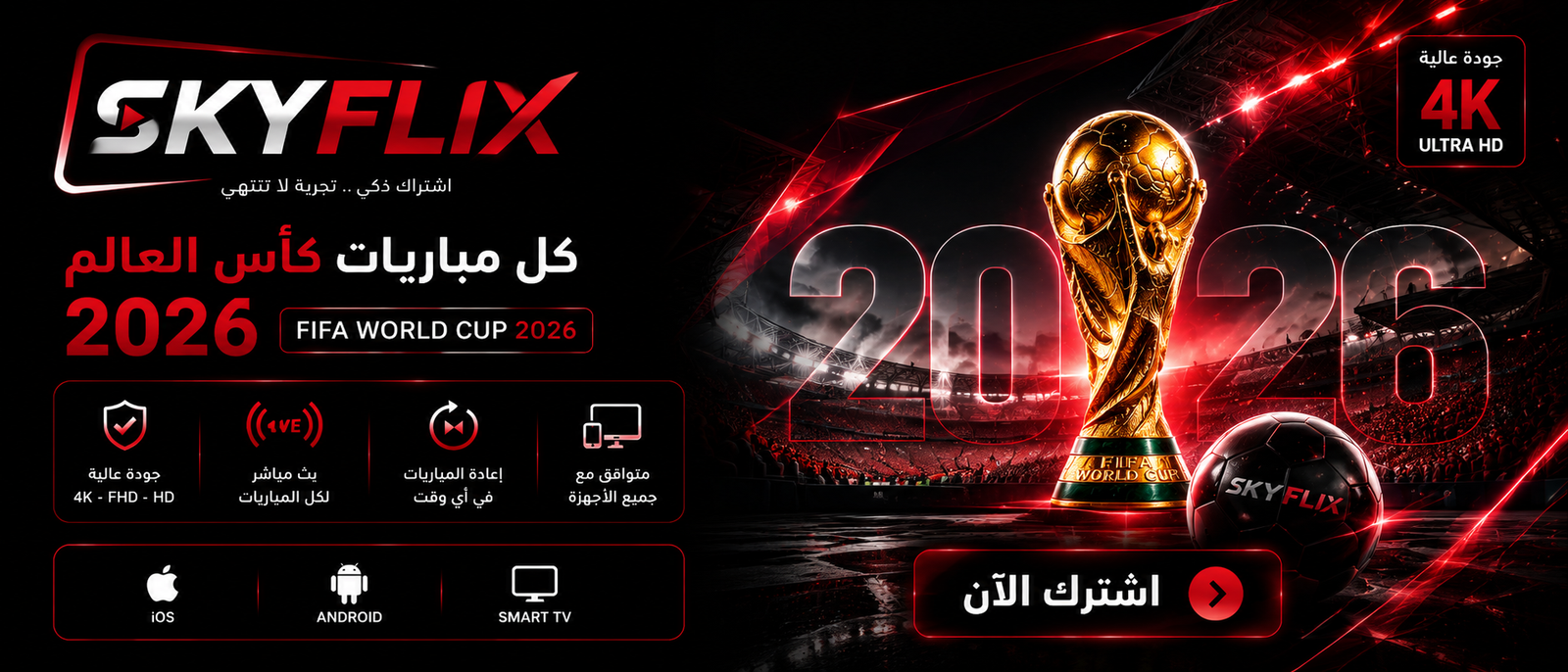 اشتراك سكاي فليكس